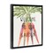 Stupell Industries Welcome Garden with Carrots Floater Framed Canvas Wall Art Design by Annie Warren